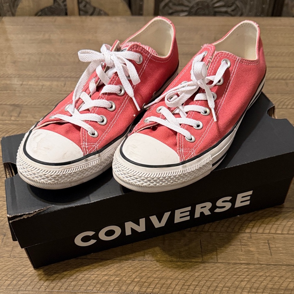 Converse Classic Light Redwood Canvas Sneakers
